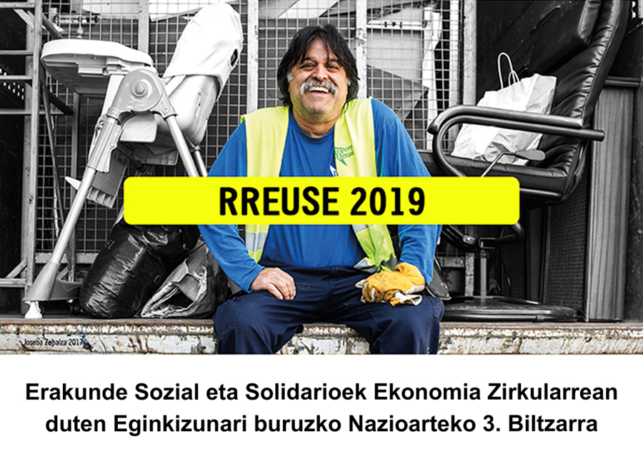 RREUSE 2019 bideoaren fotograma, Ekonomia Zirkularrari buruzkoa