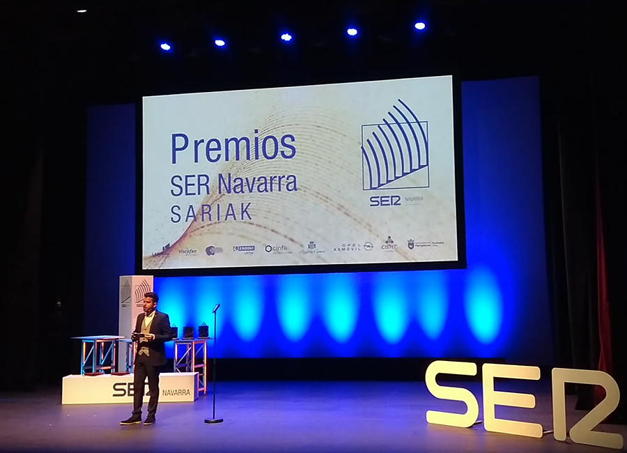 Fotograma del vídeo del Premio SER Navarra 2021 al Cambio Climático